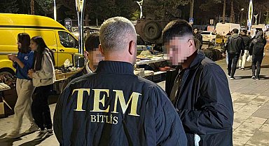 Bayram öncesi Tatvan'da yoğun güvenlik uygulaması