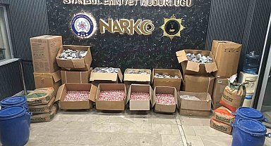 Bayrampaşa ve Güngören'de uyuşturucu operasyonu: 200 milyon değerinde uyuşturucu hap ele geçirildi