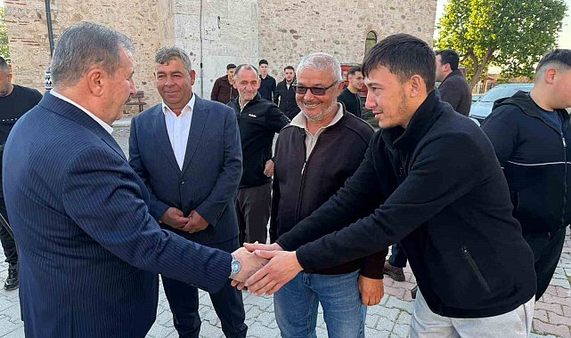 BBP Genel Başkanı Destici memleketinde vatandaşlarla bayramlaştı