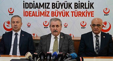BBP Genel Başkanı Destici: "Türkiye tehdit edilemez"