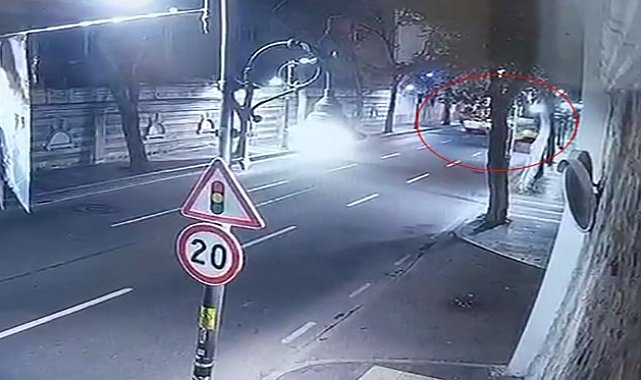 Beşiktaş'ta 1 kişinin hayatını kaybettiği, 8 kişinin yaralandığı kaza anı kamerada