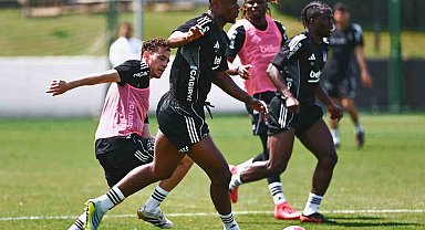 Beşiktaş'ta Çaykur Rizespor maçının hazırlıkları devam etti