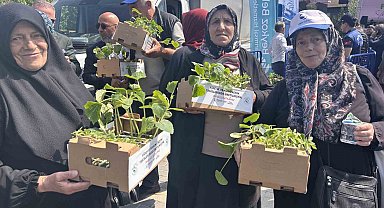 Beykoz'da 1 milyon 700 bin fide toprakla buluşuyor: "Üretmeye ve Beykoz'a değer katmaya devam edeceğiz"
