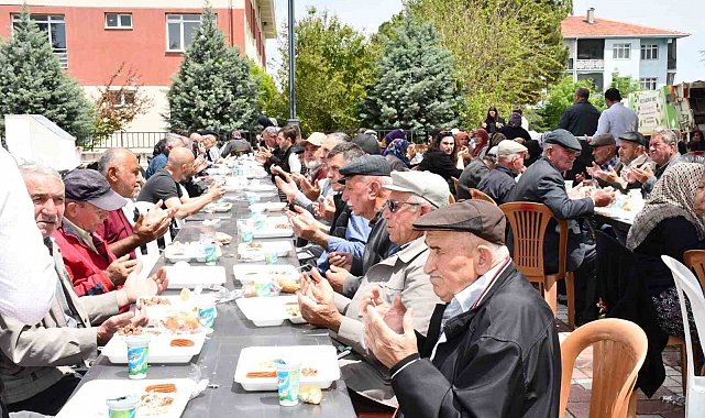 Beylikova'da yağmur ve şükür duası yapıldı