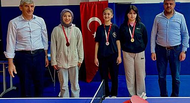 Bilecik'te Liseler Arası Masa Tenisi Müsabakaları tamamlandı