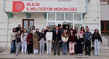 Bilecik'ten 50 öğrenci gençlik kamplarına uğurlandı