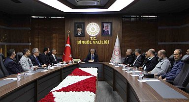 Bingöl'de Deprem Master Planı değerlendirmesi yapıldı