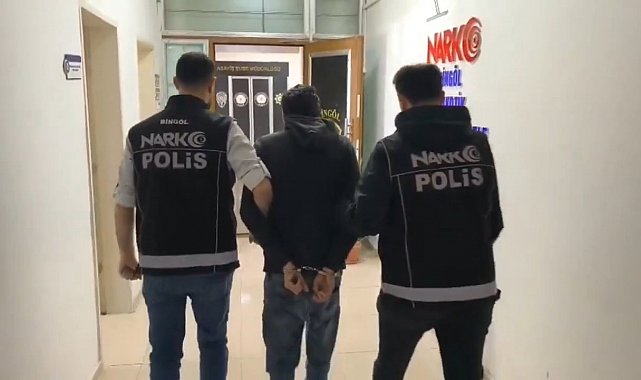 Bingöl'de uyuşturucuyla mücadele: 1 tutuklama