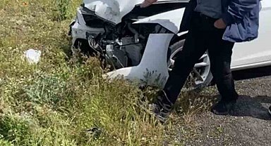 Bingöl'de zincirleme trafik kazası: 1 yaralı