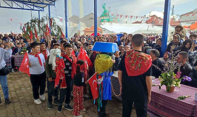 Binlerce yıllık Anadolu geleneği 'Yağmur Gelini' Denizli'de yaşatıldı
