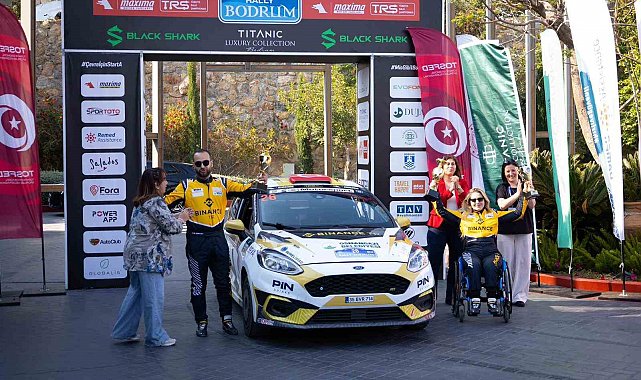 Bodrum Rallisi'nde Kübra Denizci Keskin rüzgarı