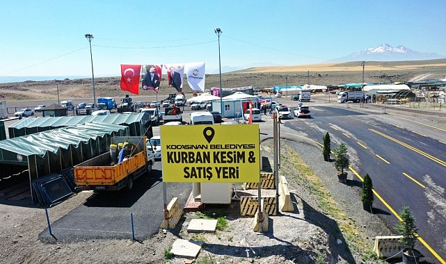 Bölgenin en büyük kesim ve satış yeri Kocasinan'da hazır