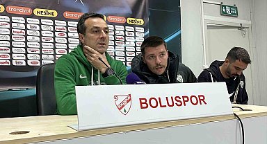 Boluspor - Serikspor maçının ardından