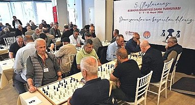Bornova'da dama heyecanı: Muşlu Ahmet Tokmak üçüncü oldu