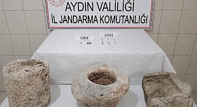 Bozdoğan'da tarihi eser operasyonu