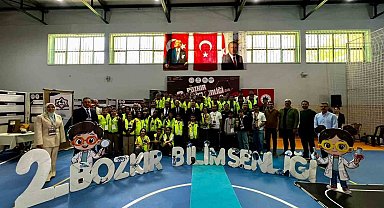 Bozkır'da 2. Bilim Şenliği coşkuyla tamamlandı