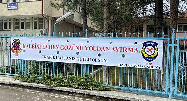 Bozkır'da saha çalışanlarına güvenli trafik eğitimi