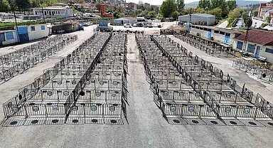 Bozüyük'te kurban satış yerleri hazırlandı