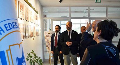 BŞEÜ'de 'İz bırakan muhasebe bilim insanları' sergisi açıldı