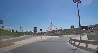 Bu sefer kaçak kurbanlık değil köpek ortalığı birbirine kattı; o anlar kamerada
