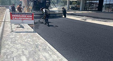 Buldan'da sıcak asfalt serimi başladı