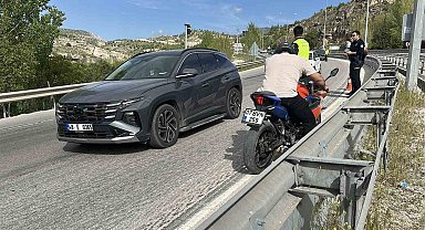Burdur'da motosiklet kazası: 1 yaralı
