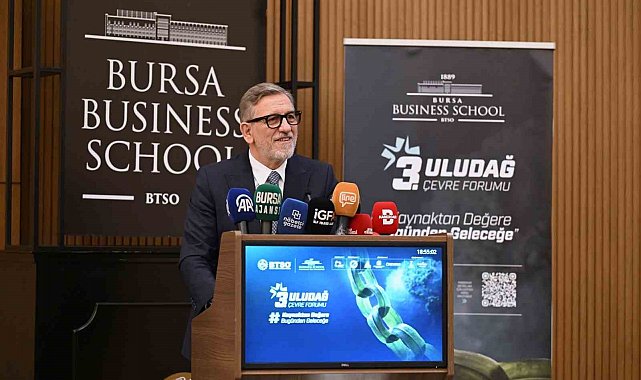 Bursa Business School Uludağ 3. Çevre Forumu'na ev sahipliği yaptı