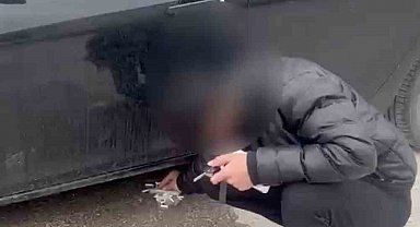 Bursa'da çevreyi kirleten sürücüye ilginç ceza