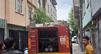 Bursa'da korkutan yangın