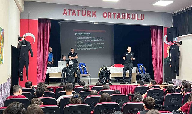 Bursa'da öğrencilere boğulma tehlikesine karşı eğitim