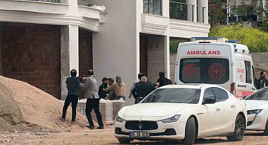 Bursa'da şantiye savaş alanına döndü: Sopalar, yumruklar havada uçuştu