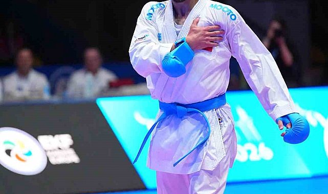 Büyükler Avrupa Karate Şampiyonası'nda Ömer Faruk Yürür altın madalya kazandı