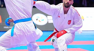 Büyükler Avrupa Karate Şampiyonası'nda Uğur Aktaş'tan gümüş madalya