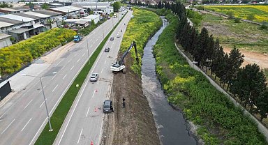Büyükşehir Nilüferin derelerini ıslah ediyor
