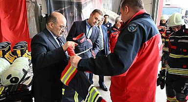 Büyükşehir'den OSB İtfaiyesi'ne 11 yıl sonra ekipman desteği