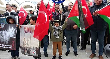 Çanakkale'den Küresel Sumud Filosu'na destek sesleri yükseldi