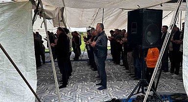 Çandır Mahallesi'nde şükür duası edildi