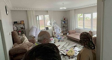 Çankırı'da su baskınlarının yaşandığı evlerde tahliye çalışmaları sürüyor