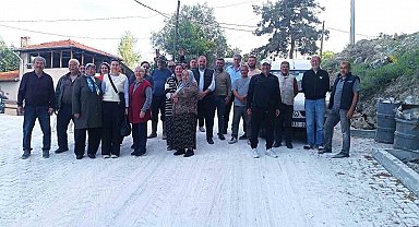Çaybaşı'nda tamamlanan yol çalışmaları vatandaşı memnun etti