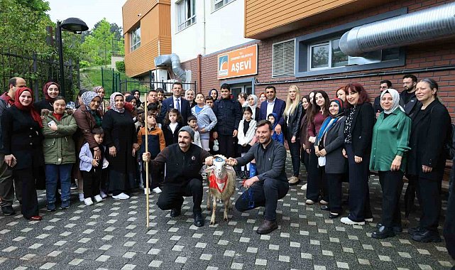 Çekmeköy'de engelsiz yüreklerden anlamlı kurban bağışı