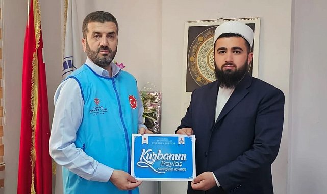 Çermik'te görevli imam 54 kurban bağışı topladı
