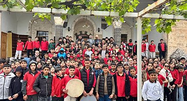 Çermik'te öğrenciler camide buluştu