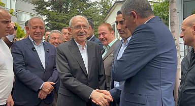 CHP Genel Başkanı Kılıçdaroğlu partililerle bayramlaştı