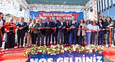 CHP Genel Başkanı Özel, Buca'da eğitim ve spor merkezlerinin açılışını yaptı