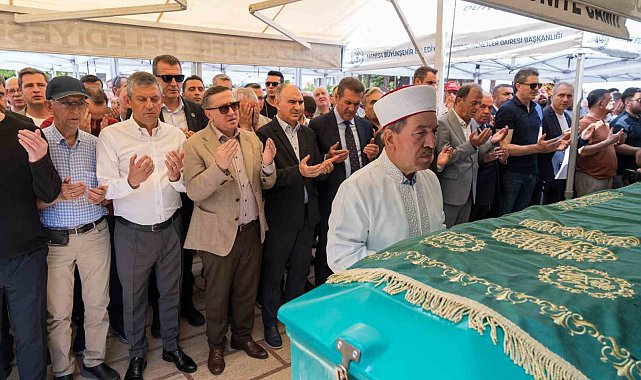 CHP Grup Başkanı Özel'in amcası son yolculuğuna uğurlandı