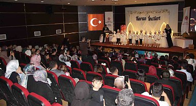 Cizre'de 50 öğrenci Kur'an-ı Kerime geçmenin heyecanını yaşadı
