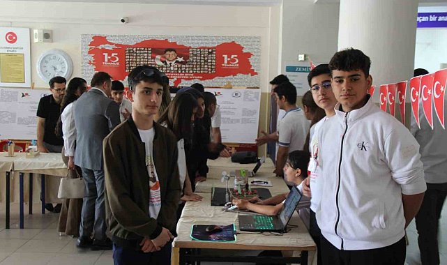 Cizre'de öğrenciler 20 farklı bilimsel proje sergiledi