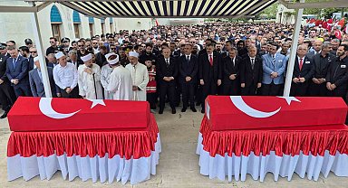 Çorlu şehitlerini binler uğurladı