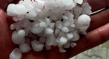 Çorum'da dolu yağışı etkili oldu