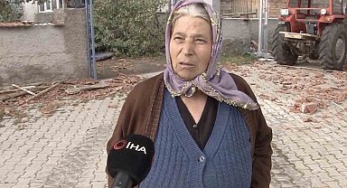 Çorum'da hortumun vurduğu köydeki vatandaş o anları anlattı: "Deprem oldu sandım"